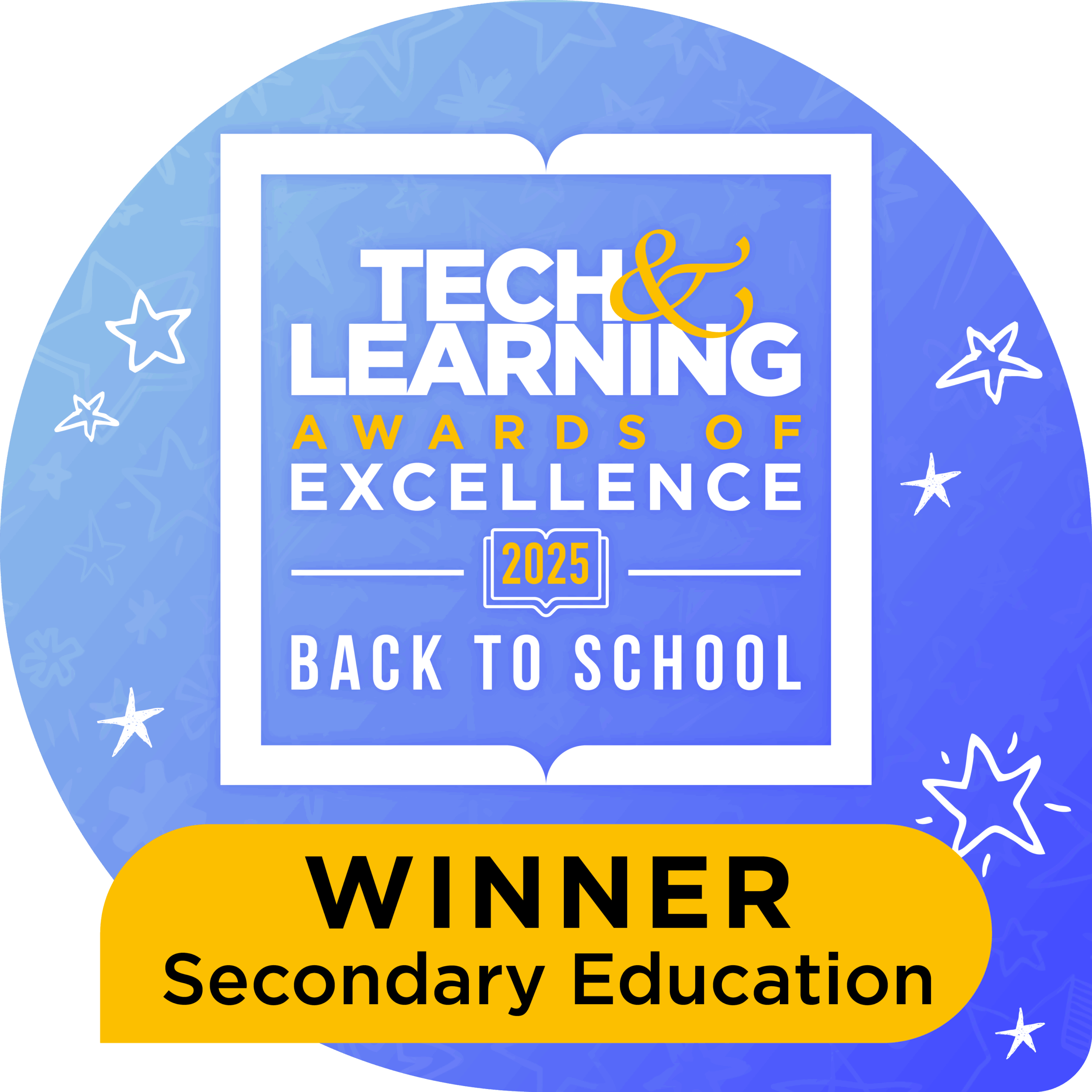 tech learning awards of excellence back to school 2025 secondaryed badges